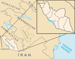 Nahçıvan haritasıKuzey Kafkasya Bölgesi