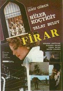 Firar film afişi