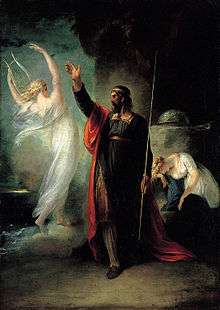 Prospero ve ArielRessam: William Hamilton